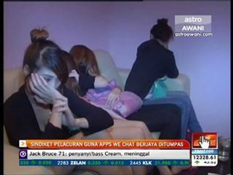Sindiket pelacuran guna Apps We Chat berjaya ditumpas