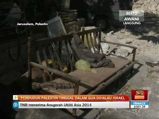 Penduduk Palestin tinggal dalam gua dihalau Israel