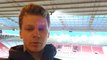 Joe Nicholson reacts as Sunderland defeat Crewe Alexandra 2-0 at the Stadium of Light in League One