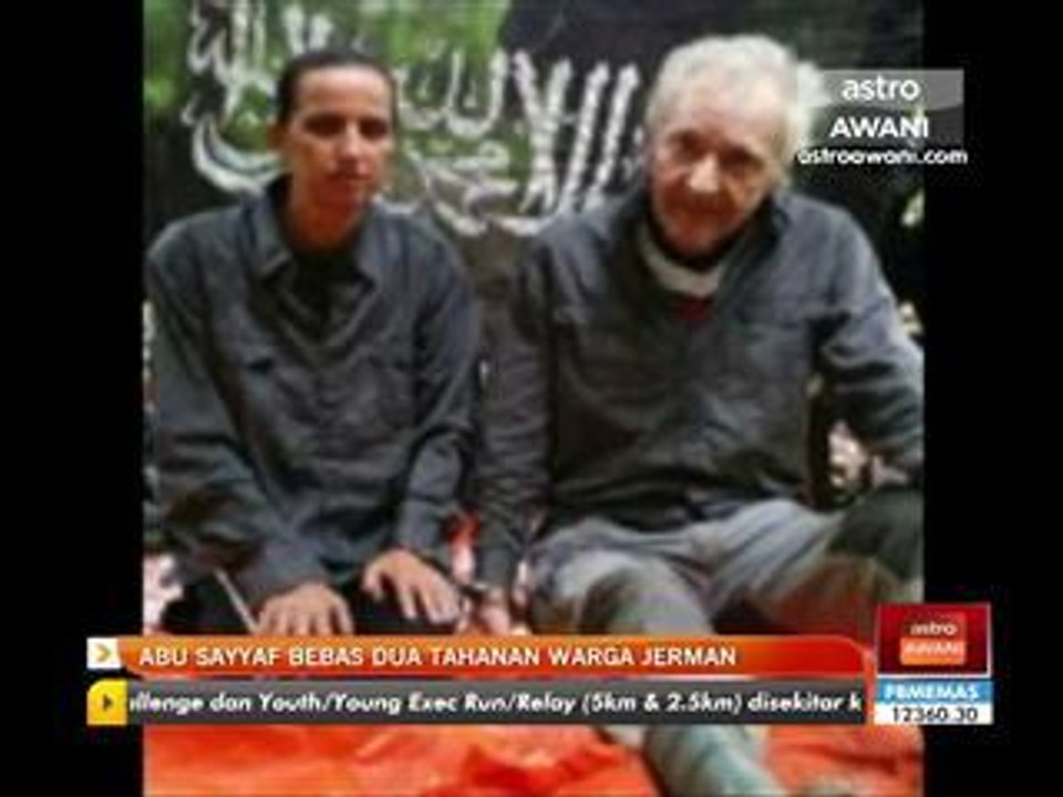 Abu Sayyaf bebas dua tahanan warga Jerman