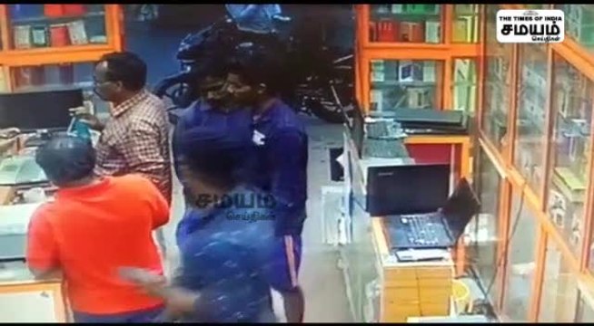 வந்தாச்சு... தூக்கியாச்சு... போயாச்சு... செல்போன் திருடும் வைரல் காட்சிகள்!