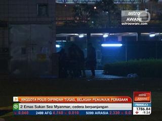 Anggota polis dipindah tugas, belasah penunjuk perasaan