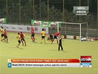 Skuad Projek 2016 gagal pamer aksi memukau