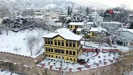 Görüntüler Bursa’dan... Muhteşem kar manzaraları