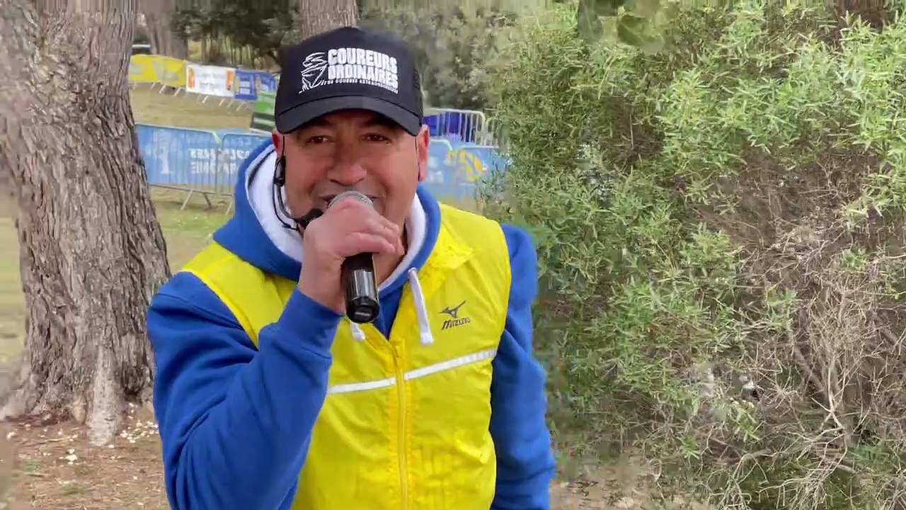 Trail des six collines : Kamel au micro évidemment