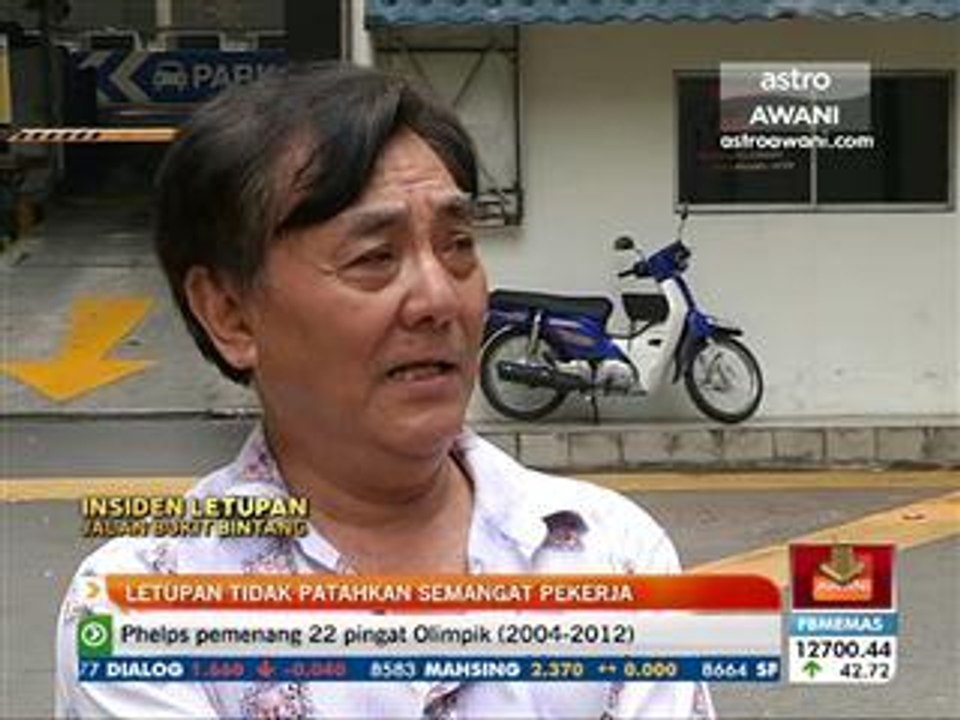 Letupan tidak patahkan semangat pekerja