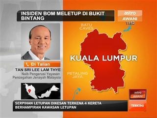 Insiden bom meletup - Tan Sri Lee Lam Thye