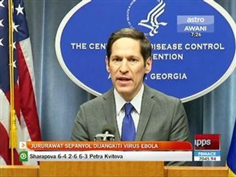 Jururawat Sepanyol dijangkiti virus Ebola