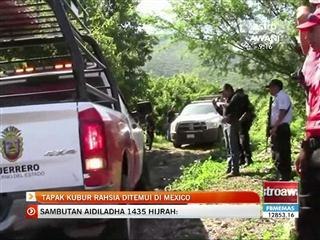 Tapak kubur rahsia ditemui di Mexico