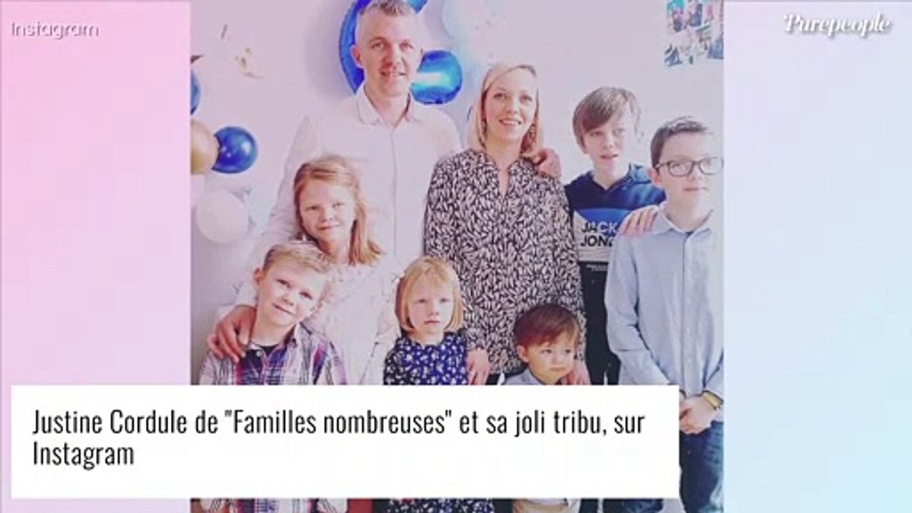 Justine Cordule (Familles nombreuses) maman pour la 7e fois : sa fille est née, une première photo dévoilée