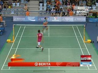 Lee Chong Wei mudah lepasi halangan