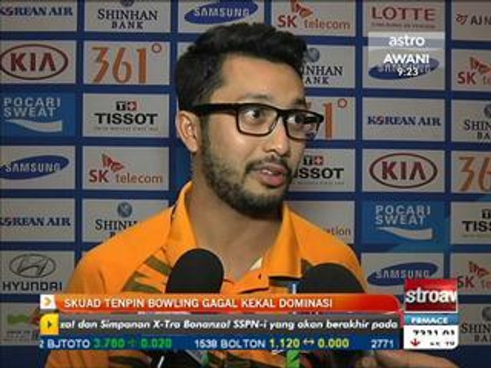Skuad Tenpin bowling gagal kekal dominasi