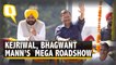 Punjab CM-Designate Bhagwant Mann, Kejriwal Hold Roadshow After Punjab Sweep