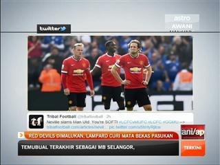 Red Devils dimalukan, Lampard curi mata bekas pasukan