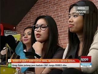 Wanita Gen Y dan kerja amal menerusi media sosial