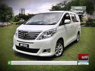 Forget the uber limos, the Toyota Alphard is in town!