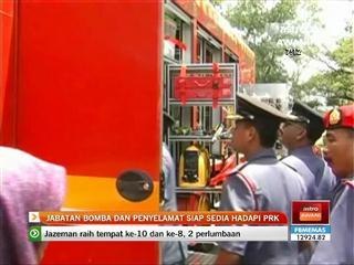 Jabatan Bomba dan Penyelamat siap sedia hadapi PRK