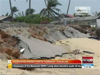 Kehidupan warga pantai Kemaman terancam