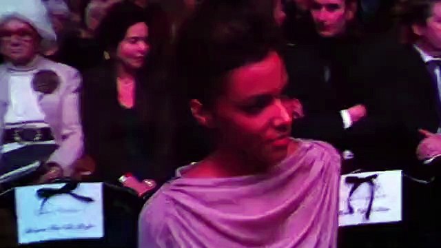 Défilé Franck Sorbier : interview de Shy'm