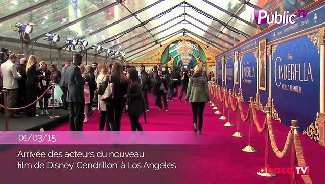 Exclu Vidéo : Lily James et Cate Blanchett : Des princesses sur le tapis rouge de ‘Cinderella’ à Los Angeles