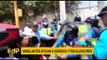 Chiclayo: ambulantes se enfrentan a fiscalizadores y exigen devolución de mercadería decomisada