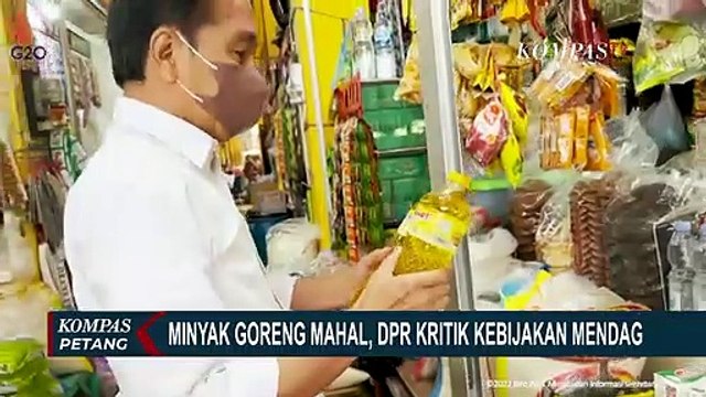 DPR Komisi VI: Mendag Gagal Stabilkan Harga Minyak Goreng