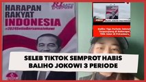 Viral Seleb TikTok Semprot Habis Baliho Jokowi 3 Periode 'Harapan Rakyat Indonesia' di Pekanbaru