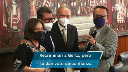 Dan senadores voto de confianza al fiscal Gertz #EnPortada