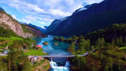 Beautiful Nature Places | Water Falls | Relaxing Full Motion Forestry