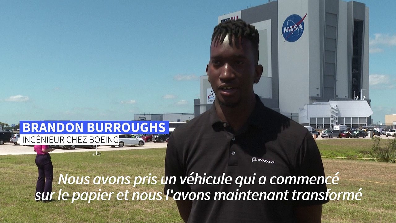 La future fusée lunaire de la Nasa fait son premier déplacement... vers une aire de lancement