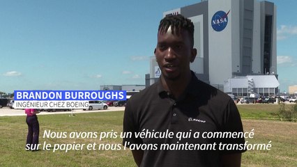 La future fusée lunaire de la Nasa fait son premier déplacement... vers une aire de lancement