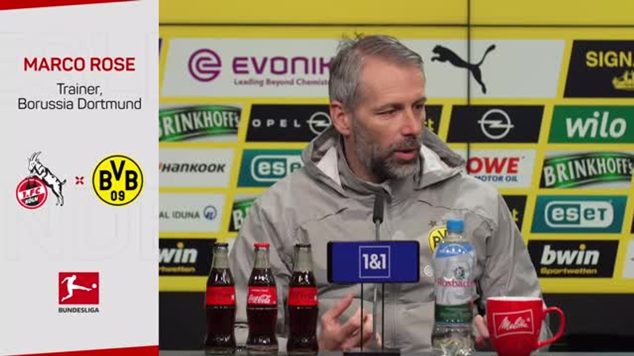 Rose vor Köln: 'Freue mich auf ein volles Stadion'