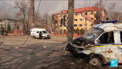 'Russian atrocities': Ukrainian city of Mariupol searches for survivors amid rubble of theatre