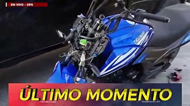 ¡Colisión! Herido resulta motociclista en bulevar del norte, SPS