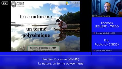 Webconférence "Les Français et la nature" du 10/03/22