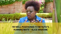 I'm well positioned to be Ruto's running mate - Alice Wahome