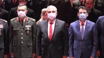 DİYARBAKIR - 18 Mart Şehitleri Anma Günü ve Çanakkale Deniz Zaferi'nin 107. yıl dönümü