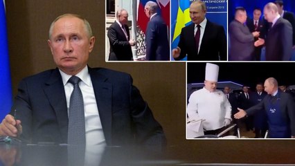 Viral Video : Vladimir Putin’s Handshake Fails పుతిన్ Alpha Male Walk కి కారణం | Oneindia Telugu
