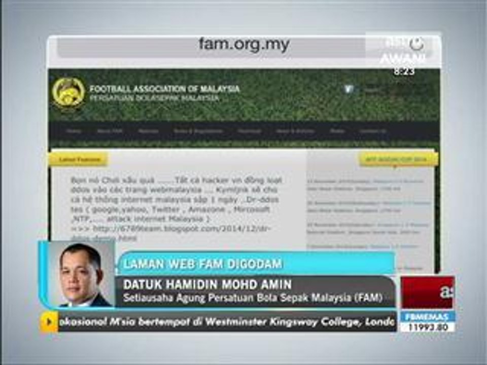 Godam laman web FAM: Reaksi Setiausaha Agung FAM