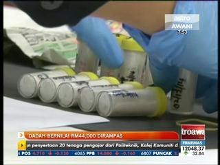 Dadah bernilai RM44,000 ribu dirampas