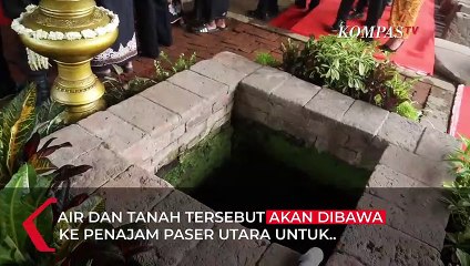 Momen Pengambilan Tanah dan Air di Bekas Kerajaan Majapahit untuk IKN