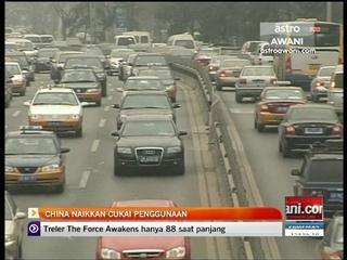 China naikkan cukai penggunaan