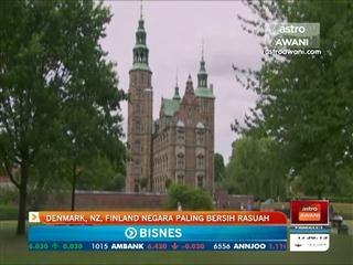 Denmark, NZ, Finland negara paling bersih rasuah
