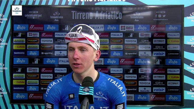 The winner of the Tirreno Adriatico EOLO 2022 | Tadej Pogačar