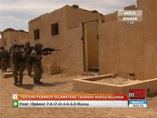 Tentera Perancis selamatkan tahanan warga Belanda