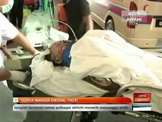 Semua mangsa letupan lombong arang dikenal pasti