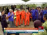 Semua komponen helikopter dibawa keluar kawasan nahas