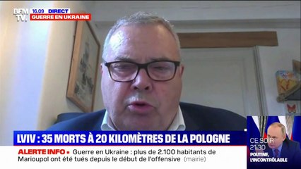 Guerre en Ukraine: "Les Russes tentent le diable" en s'approchant des frontières, selon Peer de Jong, ancien colonel des troupes de Marine