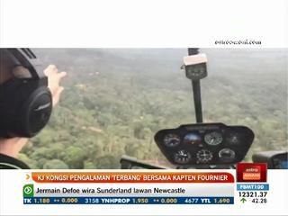 KJ kongsi pengalaman 'terbang' bersama Kapten Fournier