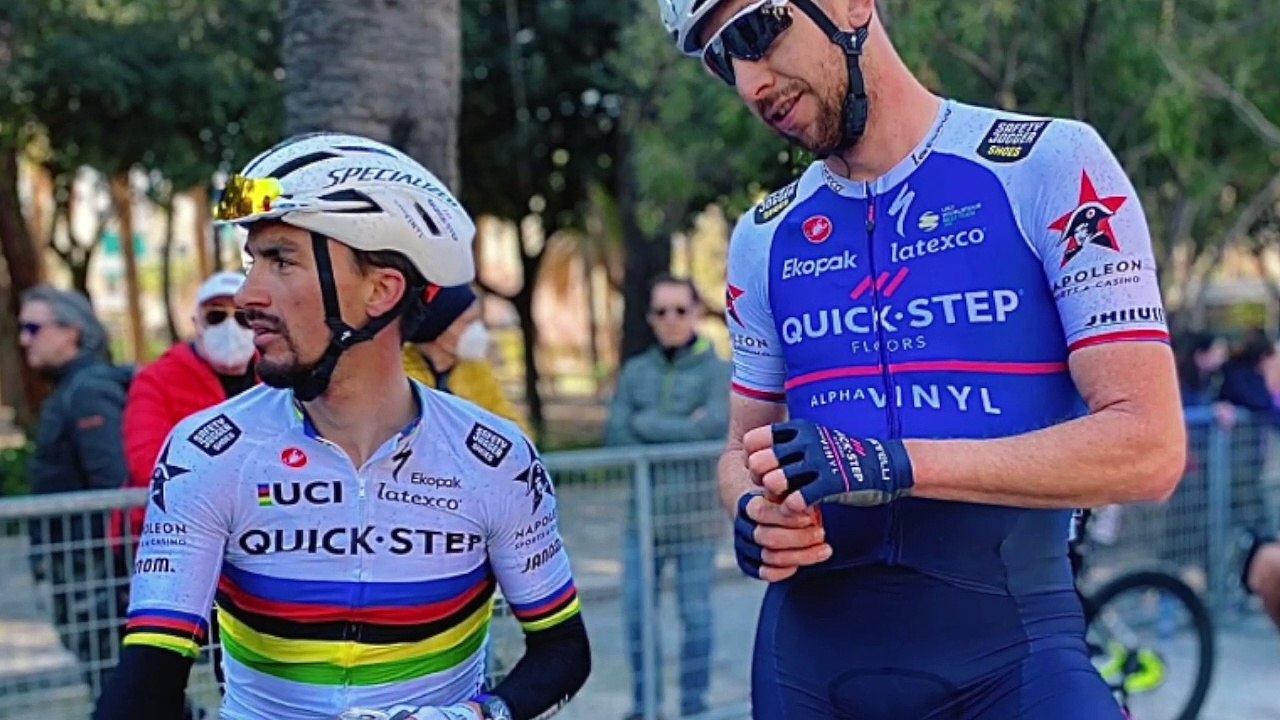 Tirreno-Adriatico 2022 - Julian Alaphilippe : "On a tenté, on a essayé des choses malgré la supériorité de Tadej Pogacar"
